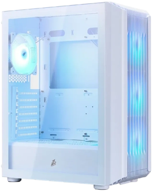 Компьютерный корпус 1STPLAYER BULLET HUNTER H6 ARGB White (H6-WH-4F7-W) купить! 