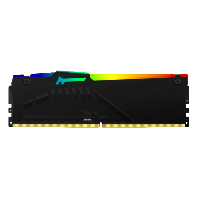Оперативная память DDR5 8 ГБ 5600 МГц Kingston FURY Beast Black RGB (KF556C40BBA-8) модулей 1 шт. купить! 