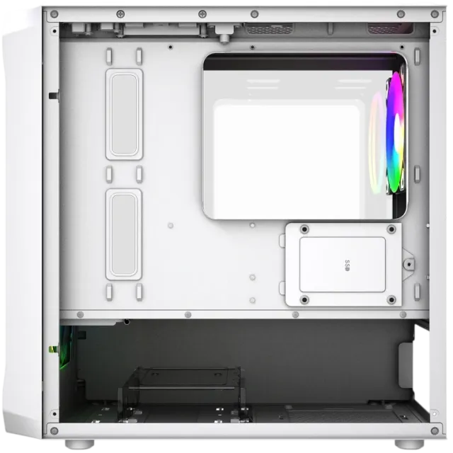 Компьютерный корпус Powercase Mistral Micro A3W TG ARGB V2 White (CMMAW-A3-V2) купить! 