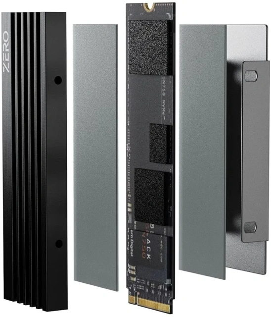 Радиатор для SSD ID-COOLING ZERO M05 (M.2 2280) купить! 