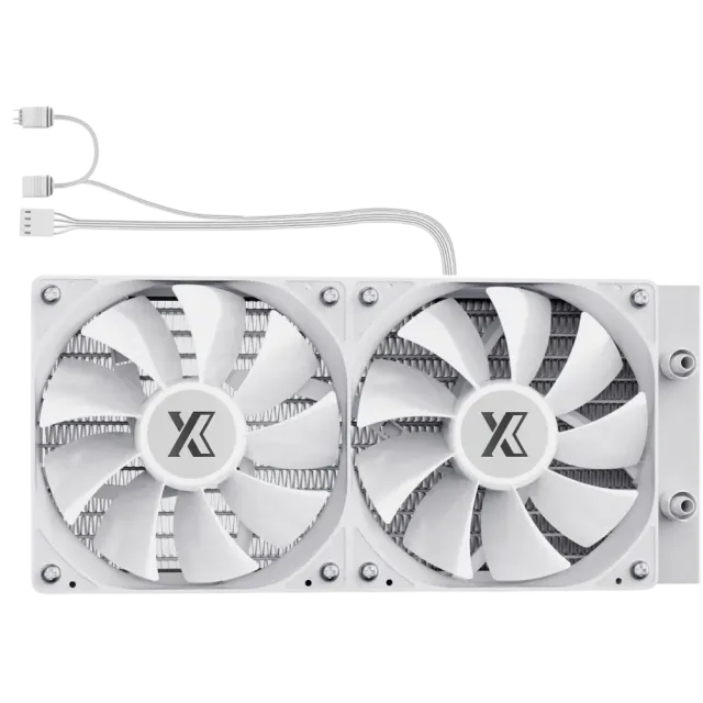 Система водяного охлаждения XASTRA LP240 ARGB WH White (LP240-WHAFXX-GL) купить! 