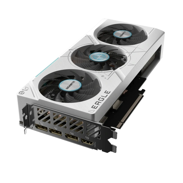 Видеокарта GIGABYTE GeForce RTX 4070 Ti SUPER EAGLE OC ICE (GV-N407TSEAGLEOCICE-16GD), Retail купить! 