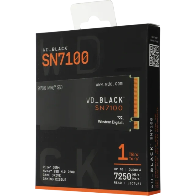 Накопитель SSD Western Digital 1000 Gb SN7100 Black (WDS100T4X0E) купить! 