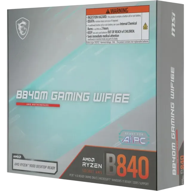 Материнская плата MSI B840M GAMING WIFI6E купить! 