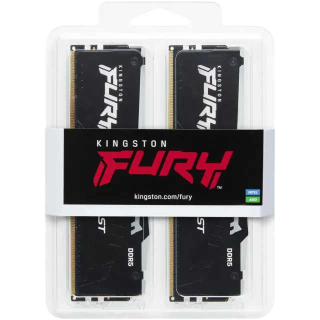 Оперативная память 32 Gb 6800 MHz Kingston FURY Beast RGB Black (KF568C34BBEAK2-32) купить! 