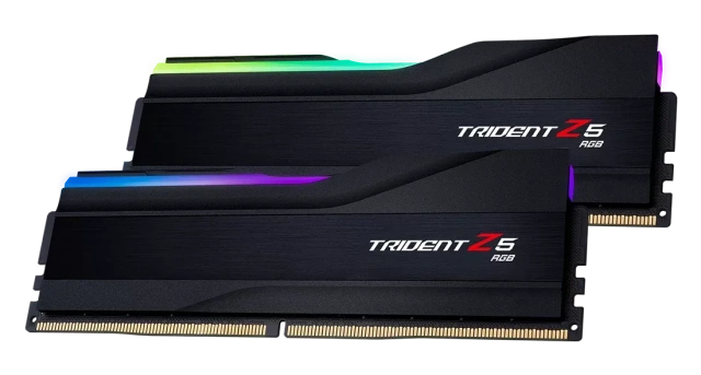 Оперативная память DDR5 96 Gb 6400 MHz G.Skill TRIDENT Z5 RGB Black (F5-6400J3239F48GX2-TZ5RK) купить! 