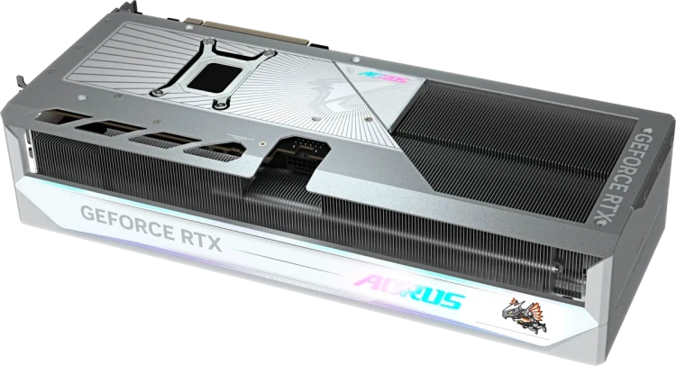 Видеокарта Gigabyte GeForce RTX 5080 AORUS MASTER ICE OC 16Gb (GV-N5080AORUSM ICE-16GD), Retail купить! 