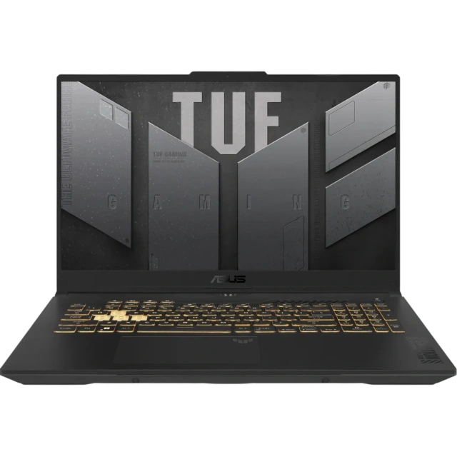 Ноутбук Asus TUF Gaming F17 FX707VJB-HX106 (Core 5 210H/17.3" FHD/16Gb/512Gb SSD/NVIDIA GeForce RTX 3050 6Gb/ОС не установлена) Gray - фото