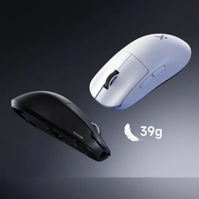 Мышь беспроводная Mchose l7 pro радиоканал/bluetooth/ белый