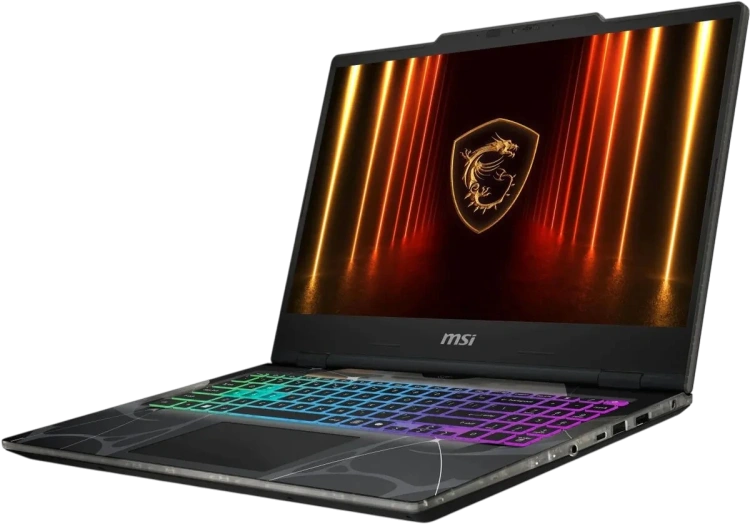 Ноутбук MSI Cyborg 15 B2RWFKG-024XRU (Intel Core 7 240H/15.6" 1920х1080/16Gb/2Tb SSD/NVIDIA GeForce RTX 5060 8Gb/Win11Pro) черный - фото