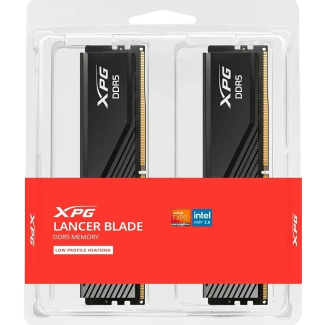Оперативная память DDR5 32 Gb 6400 MHz ADATA XPG LANCER Blade Black (AX5U6400C3216G-DTLABBK) купить! 