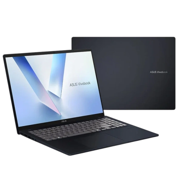 Ноутбук ASUS Vivobook 16 M1607KA (AMD Ryzen AI 5 330/16" 1920x1200/16Gb/512Gb SSD/AMD Radeon 820M/Win 11 Home) Blue - фото