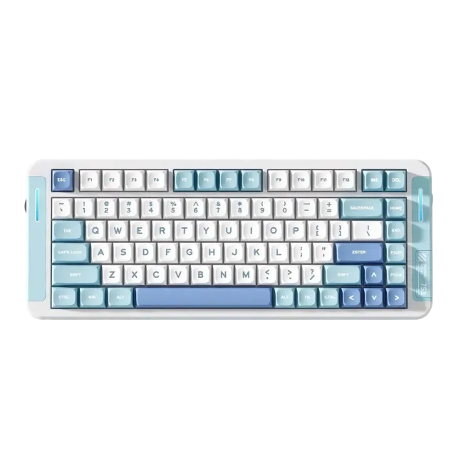 Фото - Механическая клавиатура MCHOSE X75 Icy Creamsicle Switch RGB Navy Blue радиоканал, русская раскладка