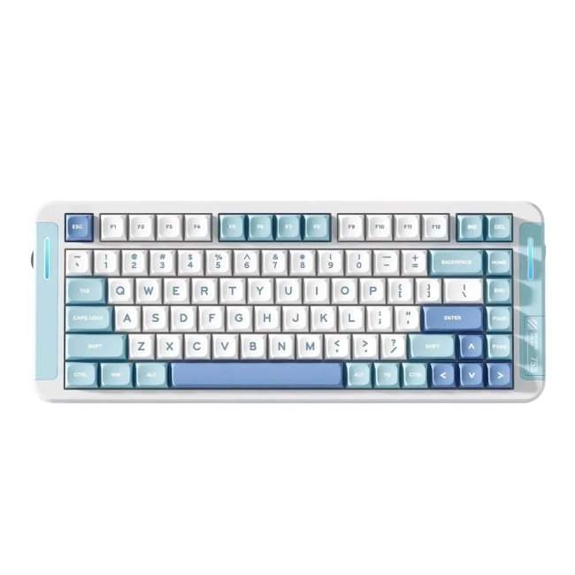 Фото - Механическая клавиатура MCHOSE X75 Icy Creamsicle Switch RGB Navy Blue радиоканал, русская раскладка
