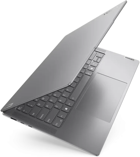 Ноутбук Lenovo Yoga Pro 7 14AHP9 (Ryzen 7 8845HS/14" 2.5K/16Gb/1 Тб SSD/RTX 3050/Win 11 Pro) 83E30001US, Серый - фото