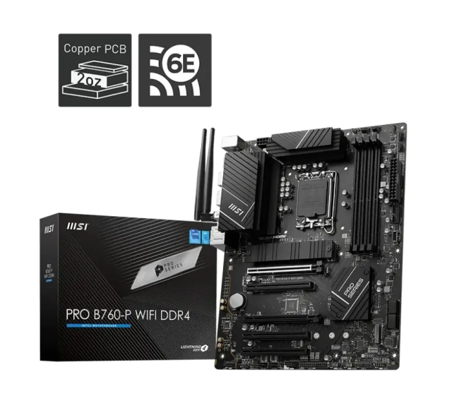 Материнская плата MSI PRO B760-P WIFI DDR4 купить! 