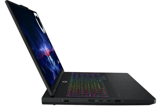 Ноутбук Lenovo Legion Pro 5 16IAX10H (Ultrа 9 275НX 2.7Ghz)/16" WQXGA OLED 240Hz/64Gb/4Tb SSD/NVIDIA GeForce RTX 5070 Ti 12Gb/Wi-Fi/Bluetooth/Win 11 Home) Eclipce Grey - фото