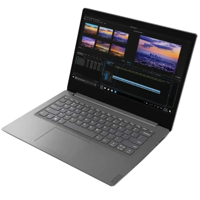 Ноутбук Lenovo V14-IIL (Core i7 1065G1 1.3Ghz/14" FHD/8Gb/256Gb SSD/Intel UHD Graphics/Wi-Fi/Bluetooth/Win 10 Pro) 82C400S6RU, Grey - фото