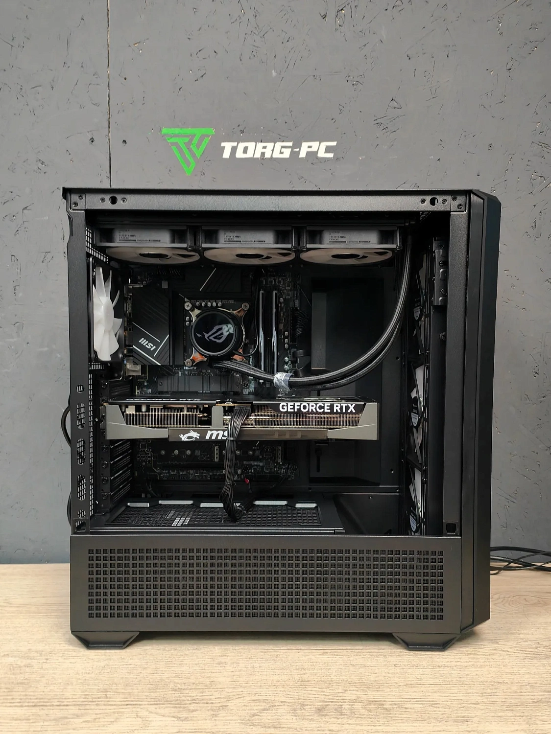 Игровой компьютер 989750 (Ryzen 7 7800X3D 4,2 ГГц/AMD B850/32 ГБ DDR5 6 ГГц/2048 ГБ SSD/RTX 5090 32 ГБ/Wi-Fi/1200W/Phanteks Eclipse G370A ARGB TG Black)