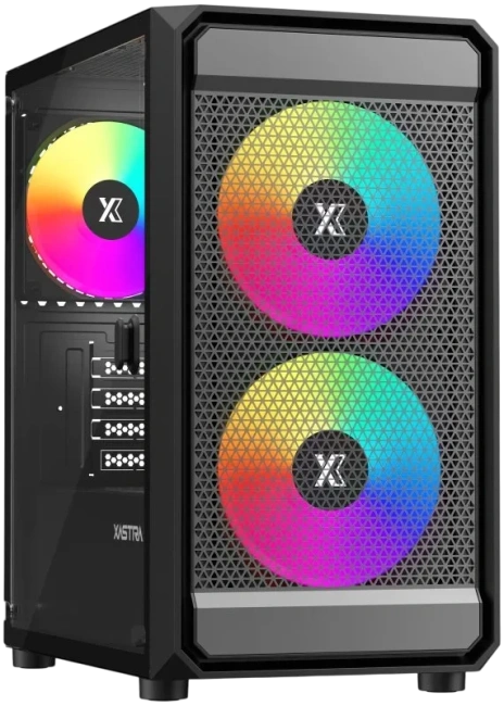 Компьютерный корпус XASTRA A303M 3ARGB Black (A303M-2FC14A-1FC12A-D) купить! 