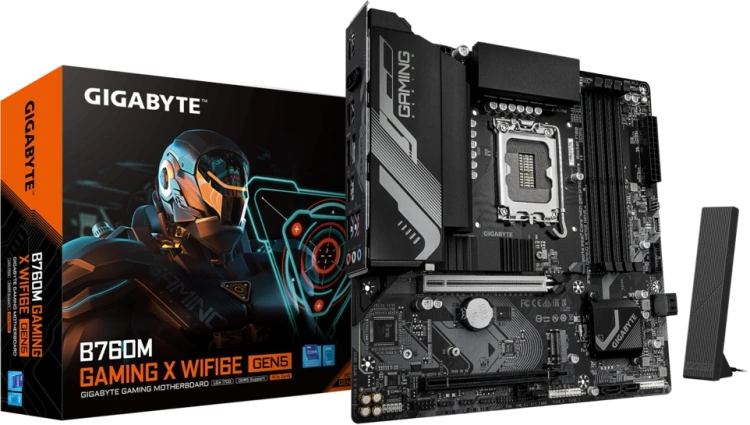 Материнская плата Gigabyte B760M GAMING X WIFI6E GEN5 купить! 