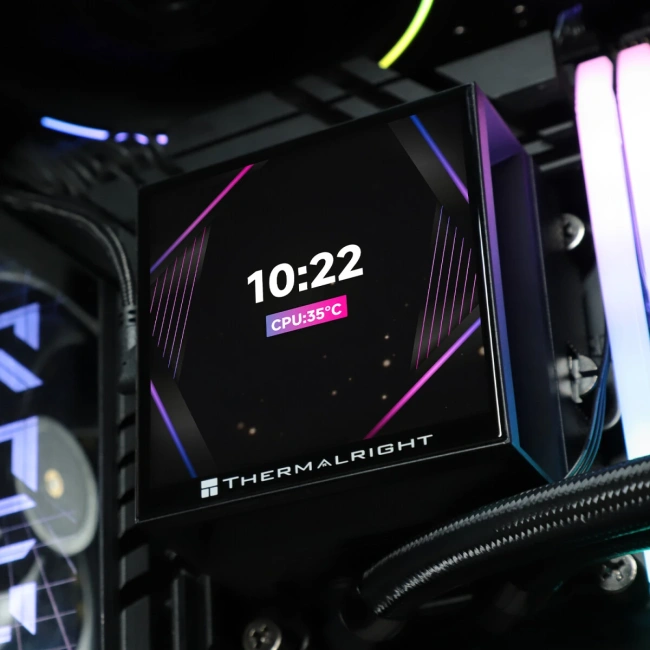 Система водяного охлаждения Thermalright Hyper Vision 360 ARGB Black (TRHV360AB) купить! 