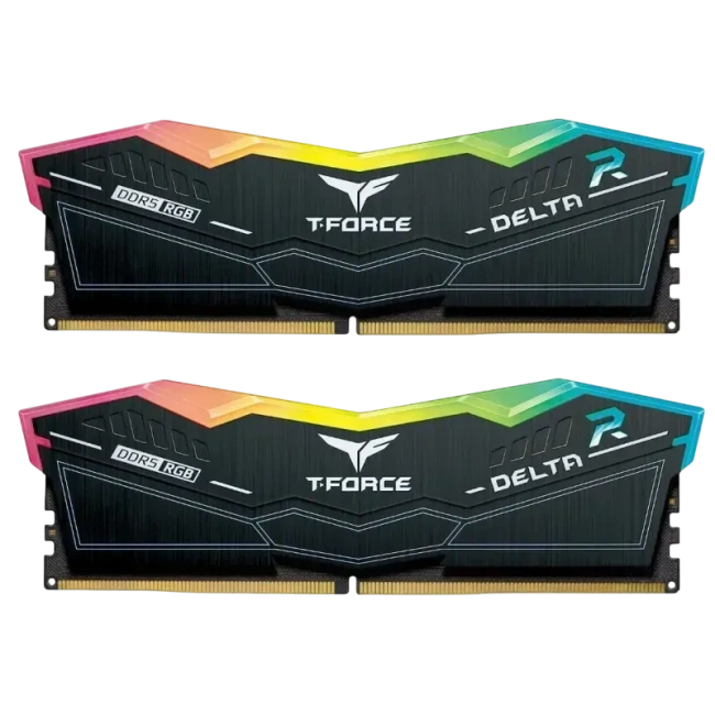 Оперативная память 64 Gb 6000 MHz Team Group T-Force Delta RGB (FF3D564G6000HC38JDC01) купить! 