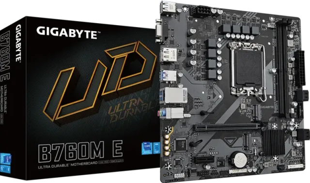 Материнская плата Gigabyte B760M E купить! 