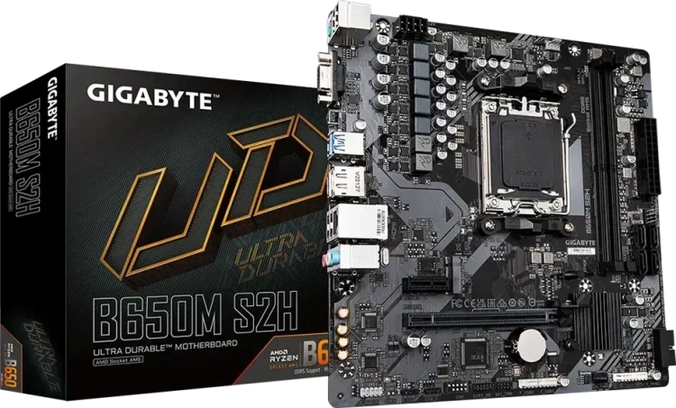 Материнская плата Gigabyte B650M S2H 1.4 купить! 