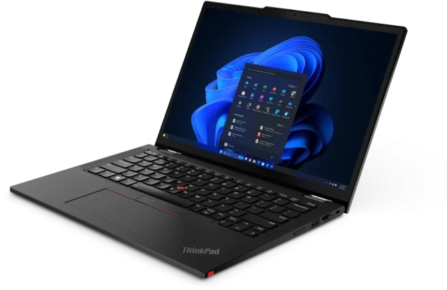 Ноутбук Lenovo ThinkPad X13 2-in-1 Gen 5 (Ultra 5 125U/13.3"/1920x1200/Touch/16Gb/512Gb SSD/Win 11 Pro) Черный - фото