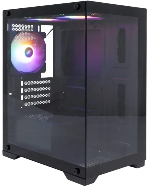 Компьютерный корпус 1STPLAYER MIKU Mi2 LED Black (FP_Mi2-BK-3F1) купить! 