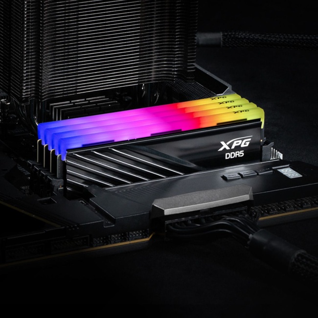Оперативная память DDR5 32 Gb 6400 MHz ADATA XPG LANCER Blade RGB Black (AX5U6400C3216G-DTLABRBK) купить! 