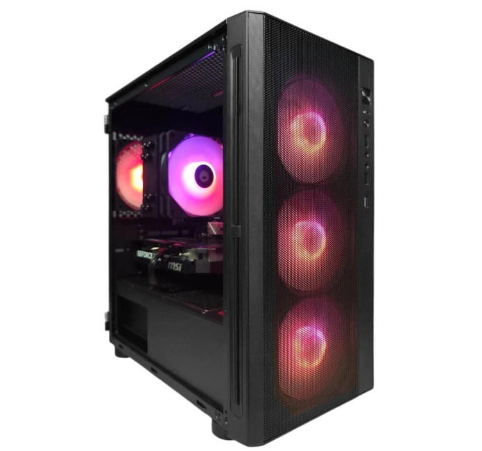 Игровой компьютер 990468 (Ryzen 5 3600 3,6 ГГц/AMD B550/32 ГБ 3,2 ГГц/1024 ГБ SSD/RTX 2060 SUPER 8 ГБ/Wi-Fi/650W/ACD Citadel 104 ARGB Fan Black) - купить по выгодной цене!