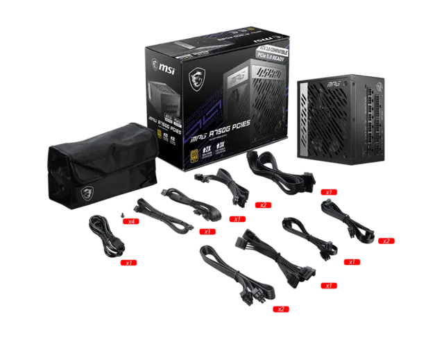 Блок питания MSI MPG A750G PCIE5 (306-7ZP7A11-CE0) купить! 