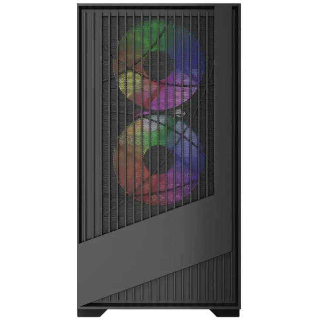 Компьютерный корпус Powercase Mistral Micro A12B FRGB Black (CMMA12B-L3) купить! 
