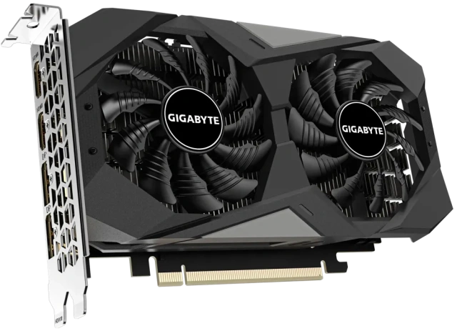 Видеокарта Gigabyte GeForce RTX 3050 OC 6Gb (GV-N3050WF2OC-6GD) купить! 
