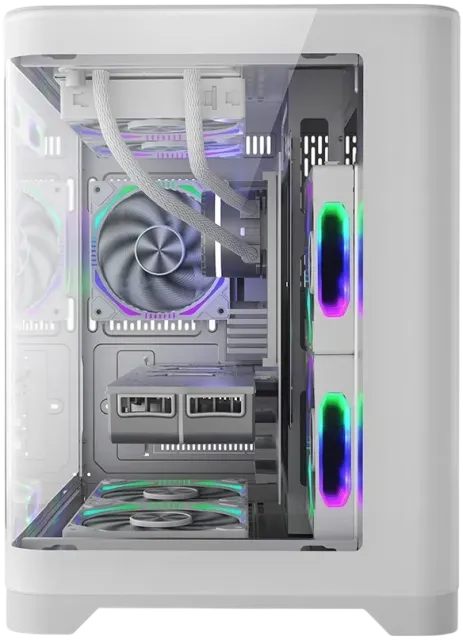 Компьютерный корпус 1STPLAYER UVIEW UV5 White (UV5-WH) купить! 