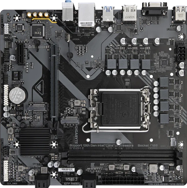 Материнская плата Gigabyte B760M E купить! 