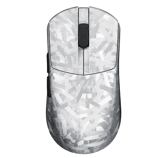 Мышь беспроводная 2.4G+Bt FURYCUBE F1 Carbon Silver