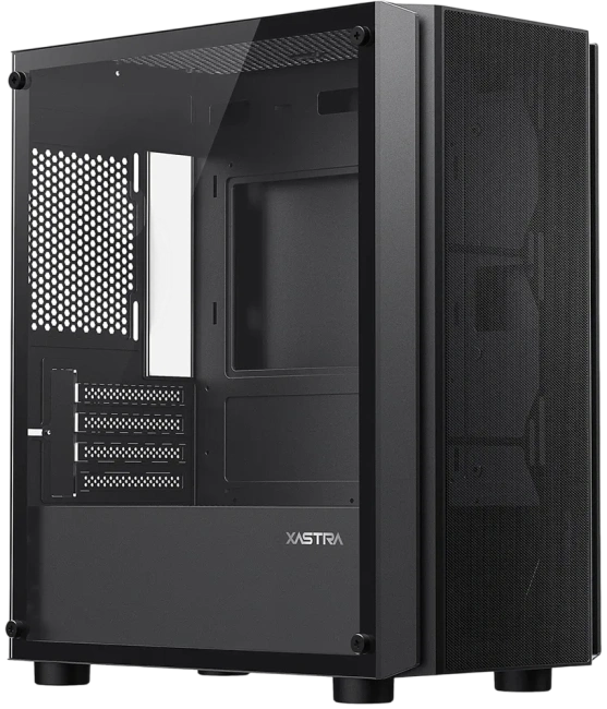 Компьютерный корпус XASTRA A402M 4ARGB Black (A402M-4FC12A-BK) купить! 