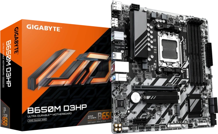 Материнская плата Gigabyte B650M D3HP 1.3 купить! 
