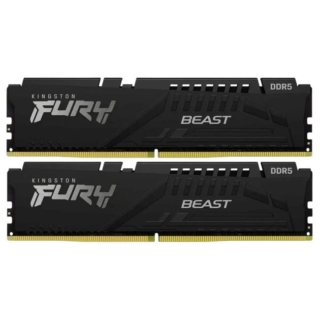 Оперативная память DDR5 32 Gb 6000 MHz Kingston FURY Beast (KF560C36BBE2K2-32) купить! 
