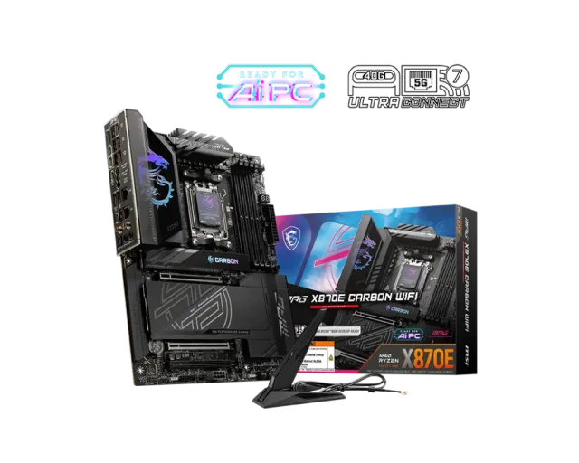 Материнская плата MSI MPG X870E CARBON WIFI купить! 