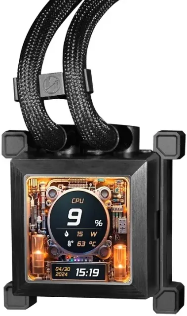 Система водяного охлаждения Lian Li HydroShift LCD 360S Black (G89.GHSLCD36SB.R0) купить! 