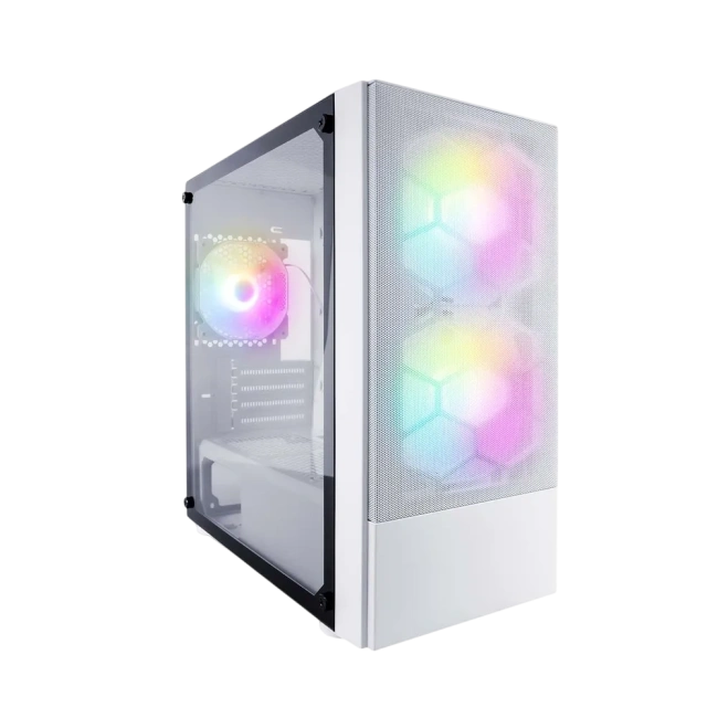 Компьютерный корпус 1STPLAYER FIREBASE X4-M TG LED (X4-M-WH-2F1P-W-1F1-W) White купить! 