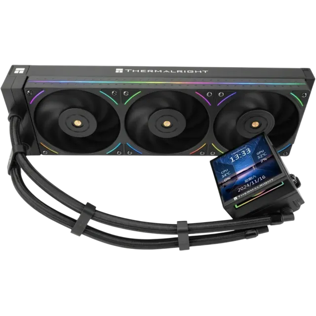 Система водяного охлаждения Thermalright Hyper Vision 360 UB ARGB Black (TRHV360UBAB) купить! 