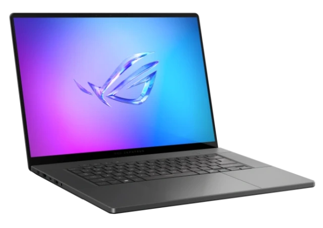 Ноутбук Asus ROG Zephyrus GU605CR (Ultra 9 285H/16" 2560x1600/32Gb/1Tb SSD/RTX 5070 Ti 12Gb/Win 11 Home) Gray - фото