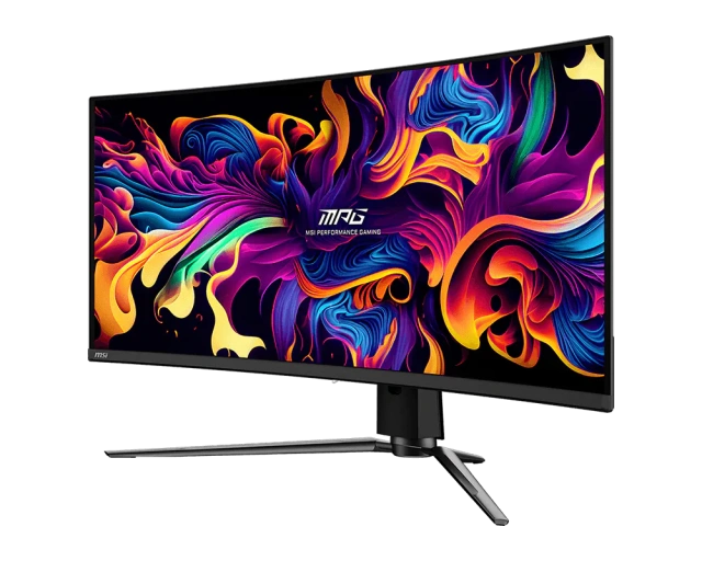 Монитор MSI MPG 341CQPX, 34" 3440x1440, QD OLED, 240Гц, 2хHDMI, 1хDP, изогнутый, черный (9s6-3dd04t-036)