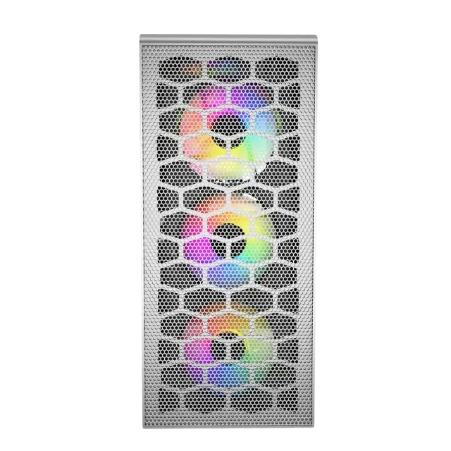 Компьютерный корпус Powercase Mistral MESH Z4С TG LED White CMIZ4CW-L4 купить! 