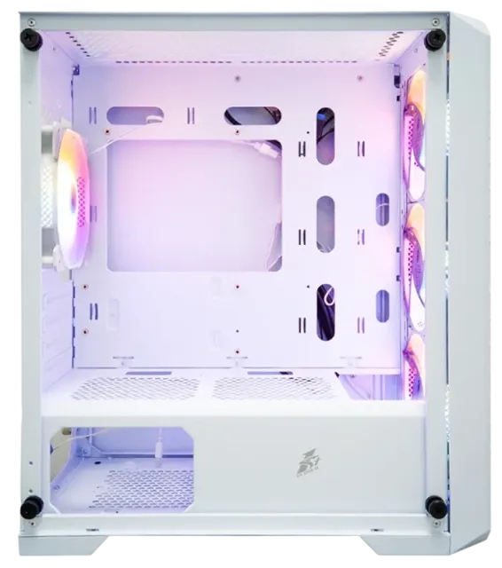 Компьютерный корпус 1STPLAYER TRILOBITE T5 TG (T5-WH-4F1-W) White купить! 